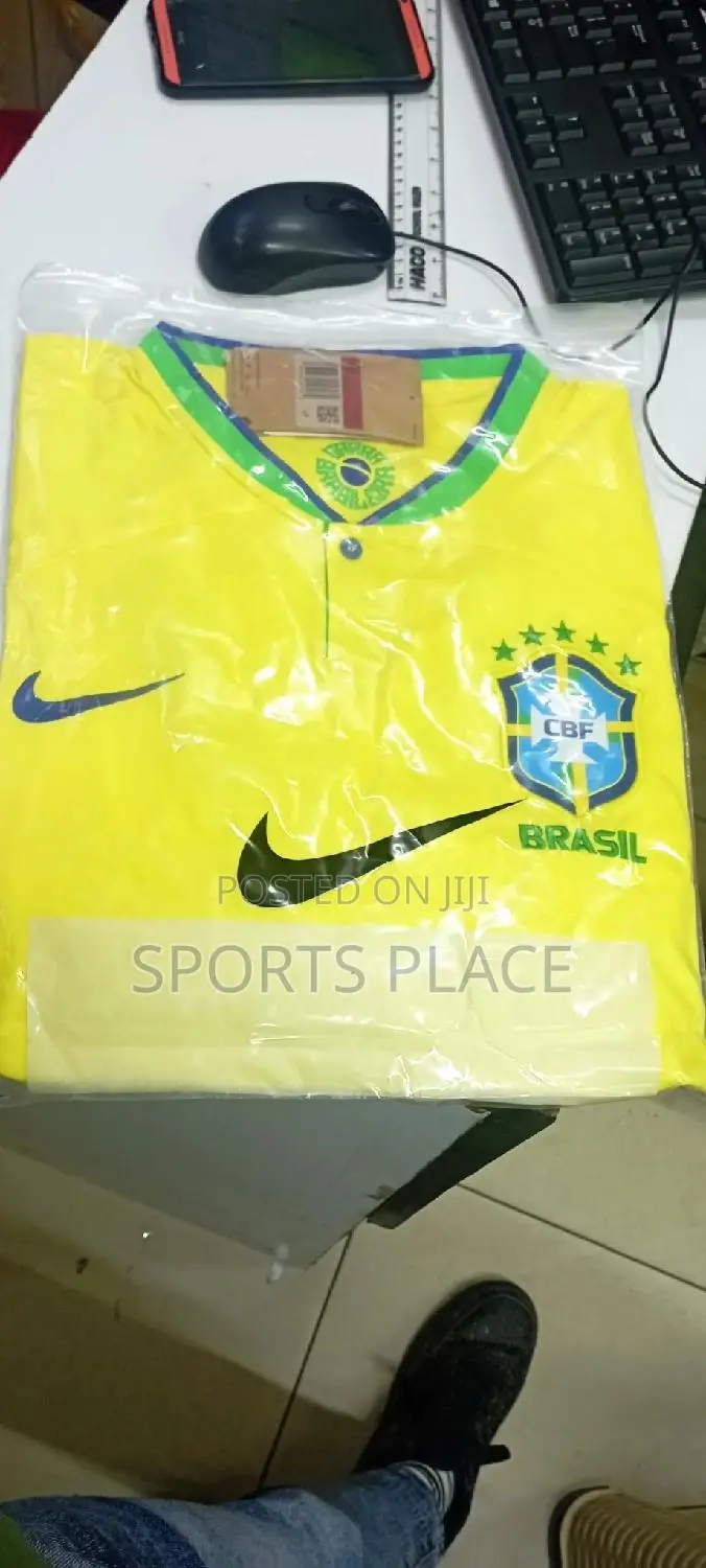 New Brazil Home World Cup Baby Jersey Rompers Kids Kits