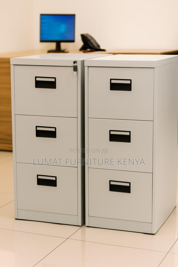 Metallic Filing Cabinet - thumbnail 2