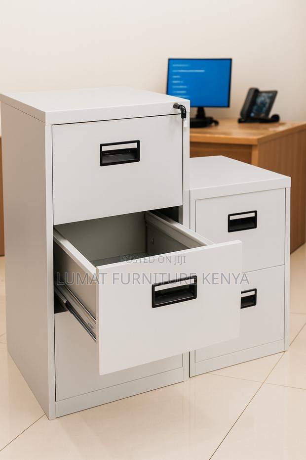 Metallic Filing Cabinet - thumbnail 3