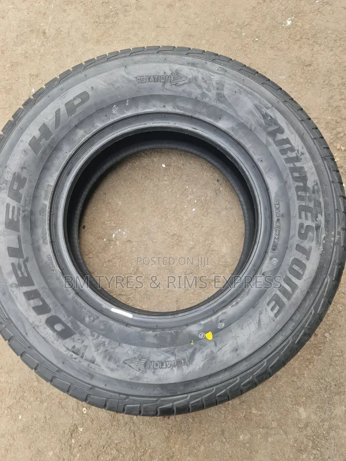 265 /70 R16 Bridgestone Tyres (H/P)
