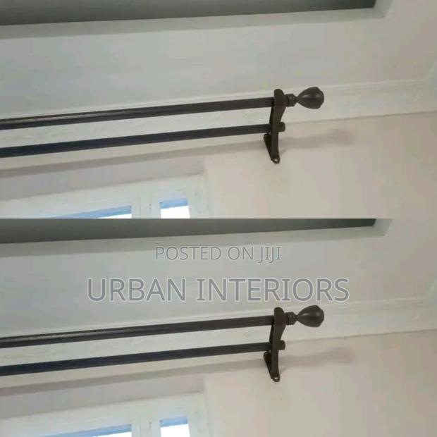 Local Curtain Rods Local Curtain Rods for Living Room - main view
