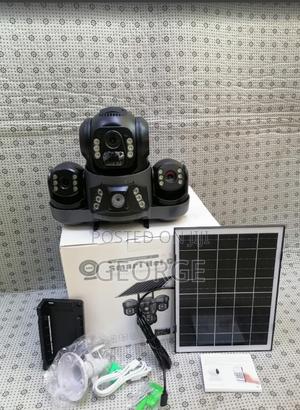Simcard Enabled Solar Camera Triple Lens V380 - main view