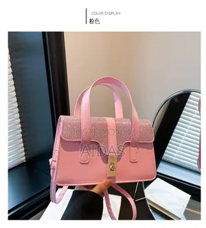 "Elegant Red Glitter Handbag – Stylish Women’S Shoulder Bag"