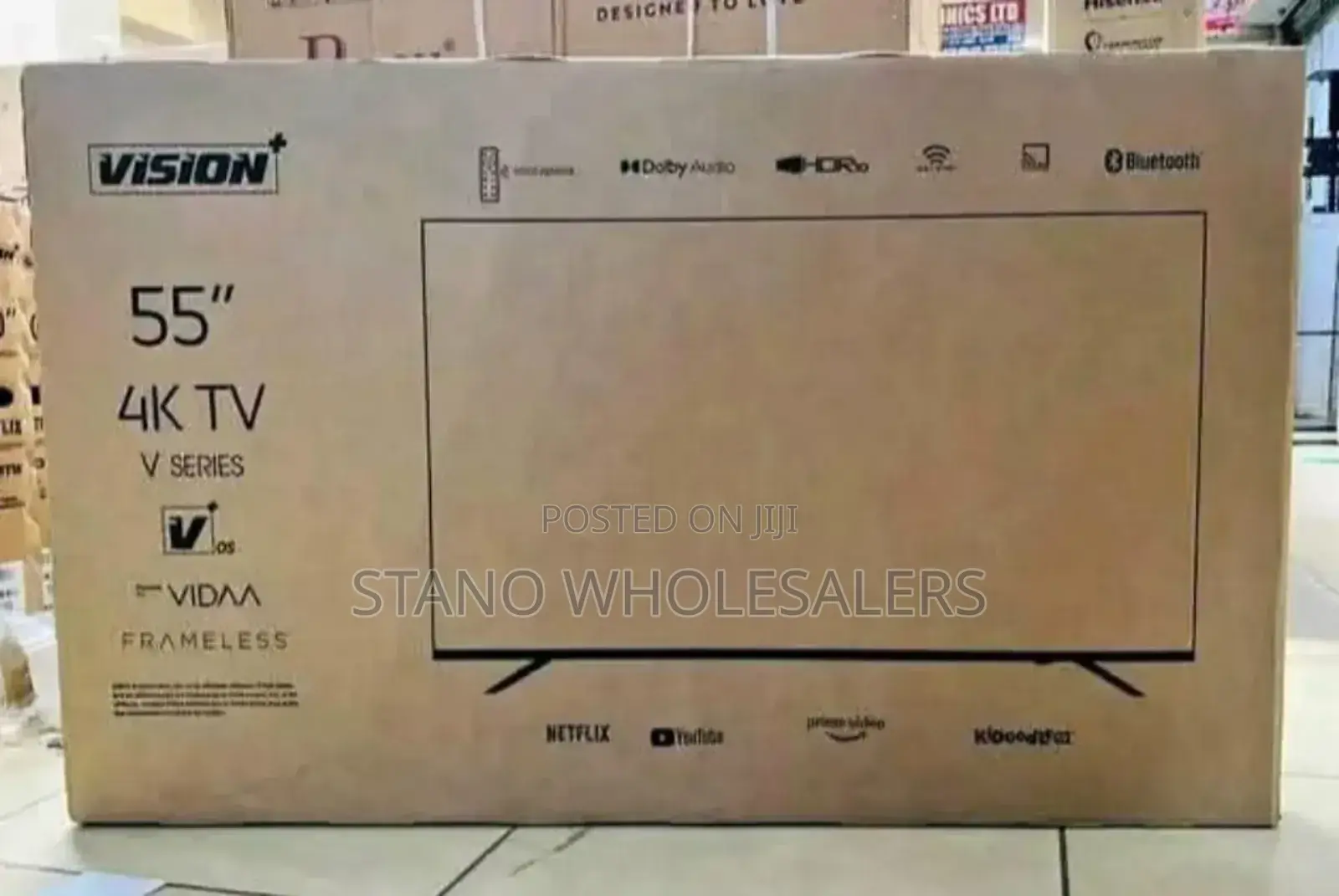 55 Inch Frameless Vision Vidaa Tv