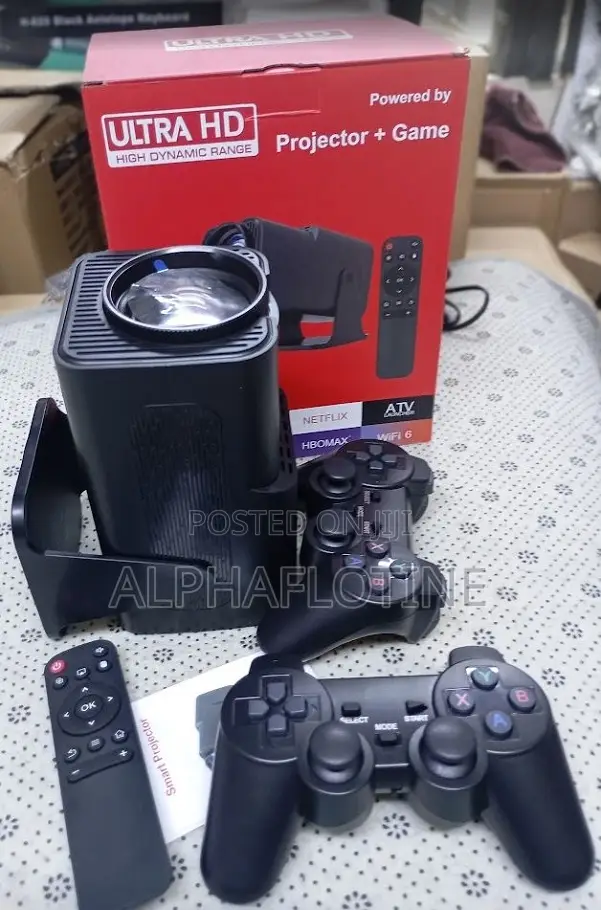 X-10 Plus Android + Game Projector 1080*720p