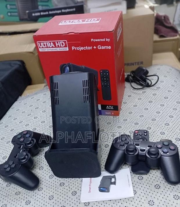 X-10 Plus Game Projector Games Android 13 2gb/16gb