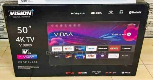 Vision 50 Smart Tv Frameless Vidaa - main view