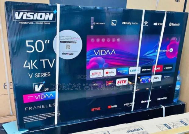 Vision 50 Smart Tv Frameless Vidaa - thumbnail 2