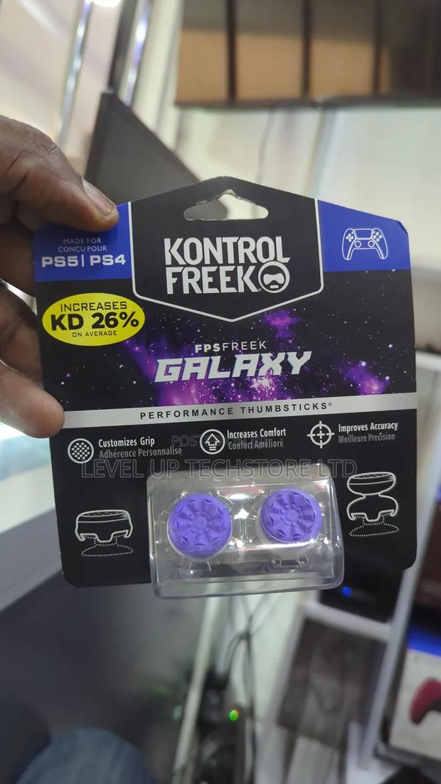 Kontrolfreek FPS Freek Galaxy Purple for Ps4 and Ps5 Thumbsticks