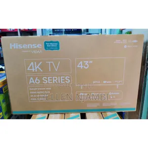 *Hisense 43" Smart A6 Frameless Tv