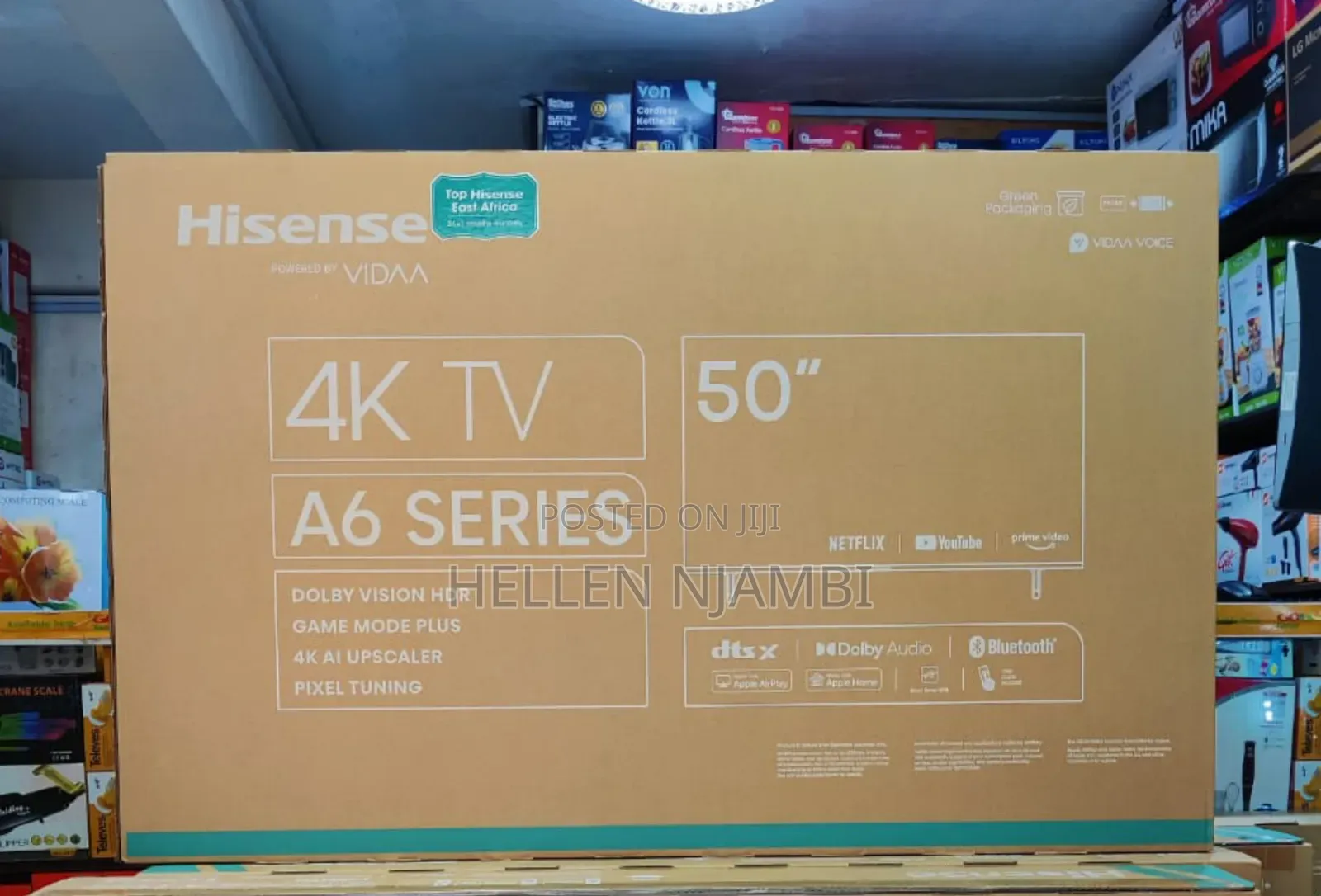 Hisense 50" A6 Smart Tv