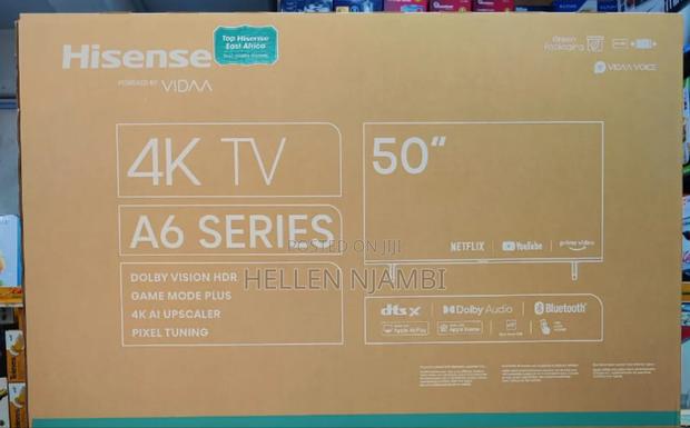 Hisense 50inch A6 Series Smart Tv