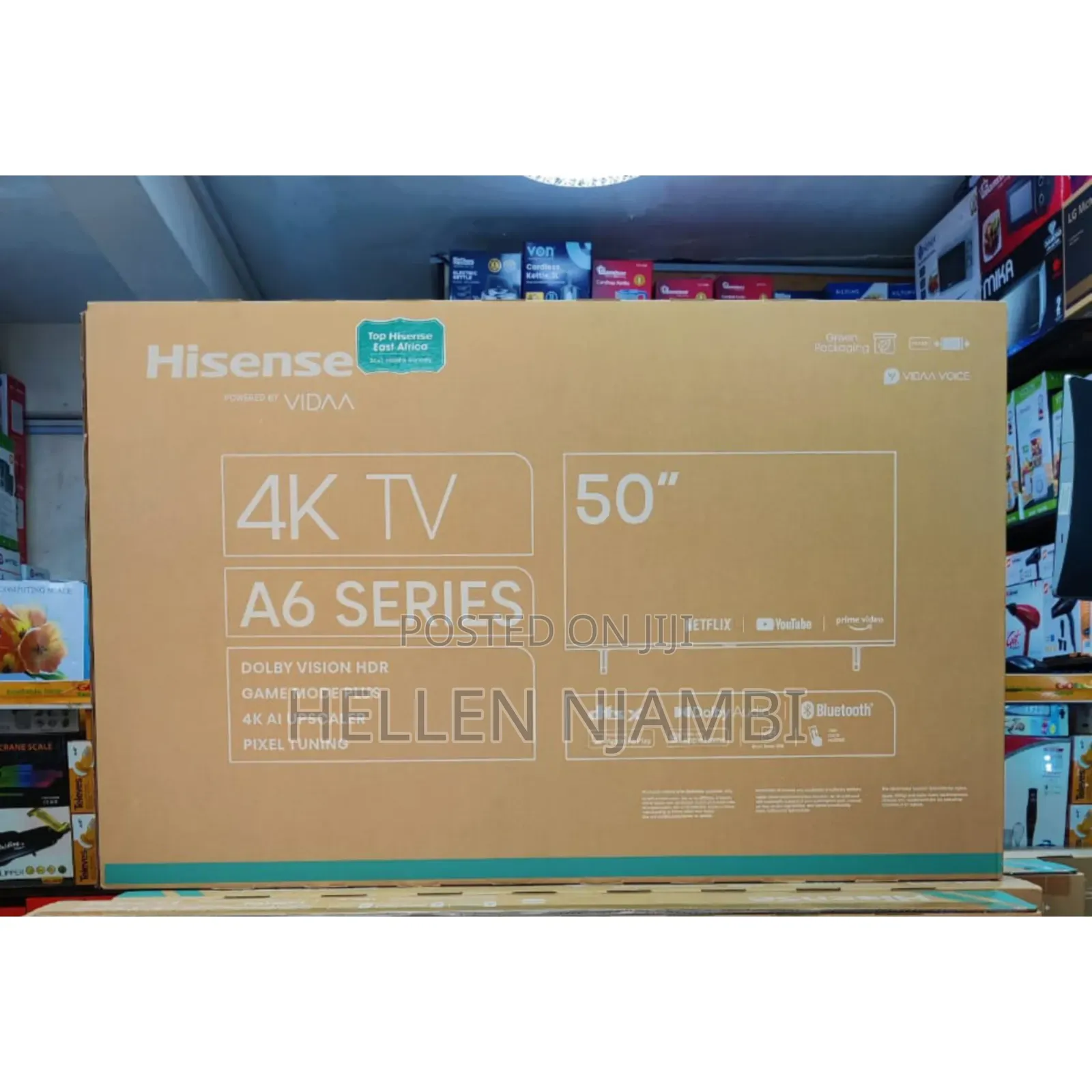 Hisense 50inch A6 Series Smart Tv