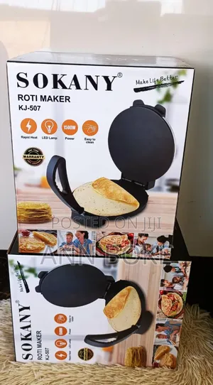 12 Inch Electric 3 Pin Sokany Chapati Maker