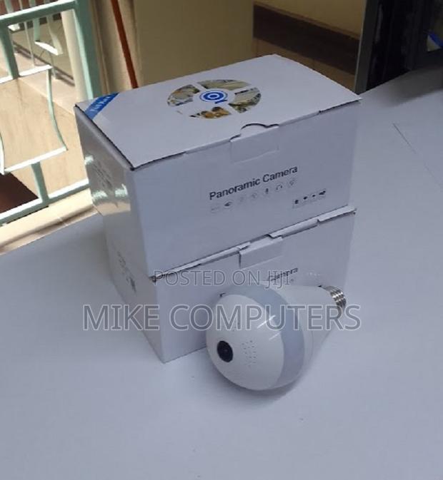 Cheapest Nanny Camera -Home CCTV Bulb - 360 Degrees - main view