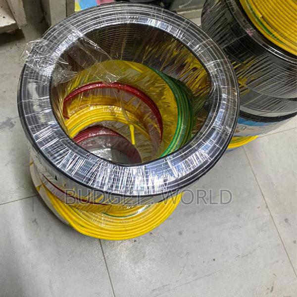 Red-Yellow-Black 4.0mm Insulated High Quality 90m Single Core Cable