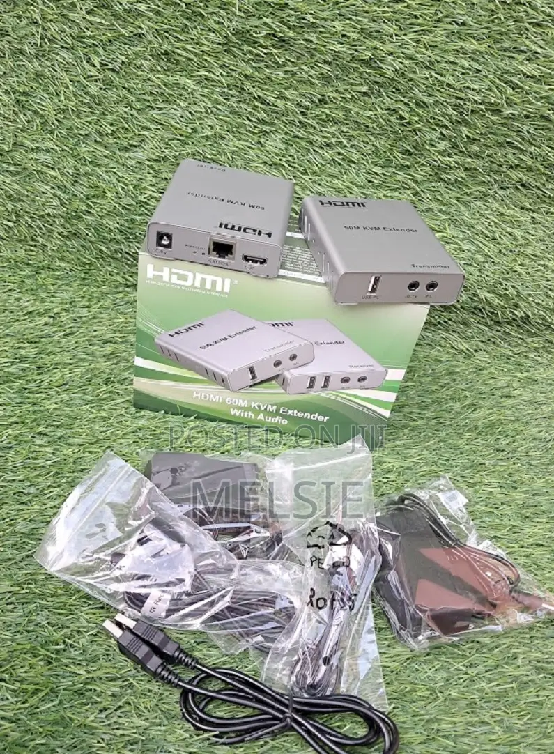 Hdmi Extender 60m KVM - Extender 60m Over Cat5/6 Ethernet . . . .