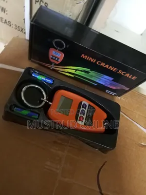 Orange Mini Crane Scale