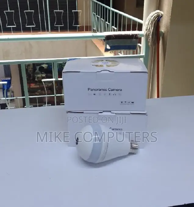 Advanced Hidden Small Light Bulb Camera With Wi-Fi CCTV
