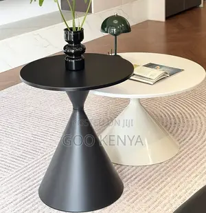 Home Table; Compact Wooden Coffee End Table Set for Home Use