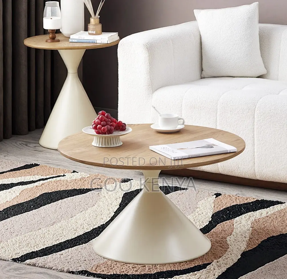 Home Table; Multi-Purpose Living Room Compact Wooden Coffee Table Set