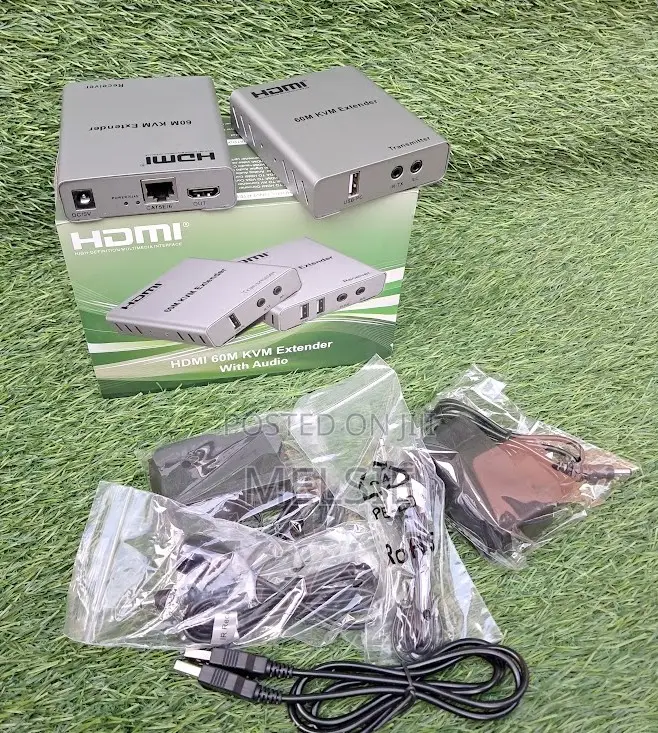 HDTV 60m KVM Extender 60 Meters Over a Single Cat6 Cable