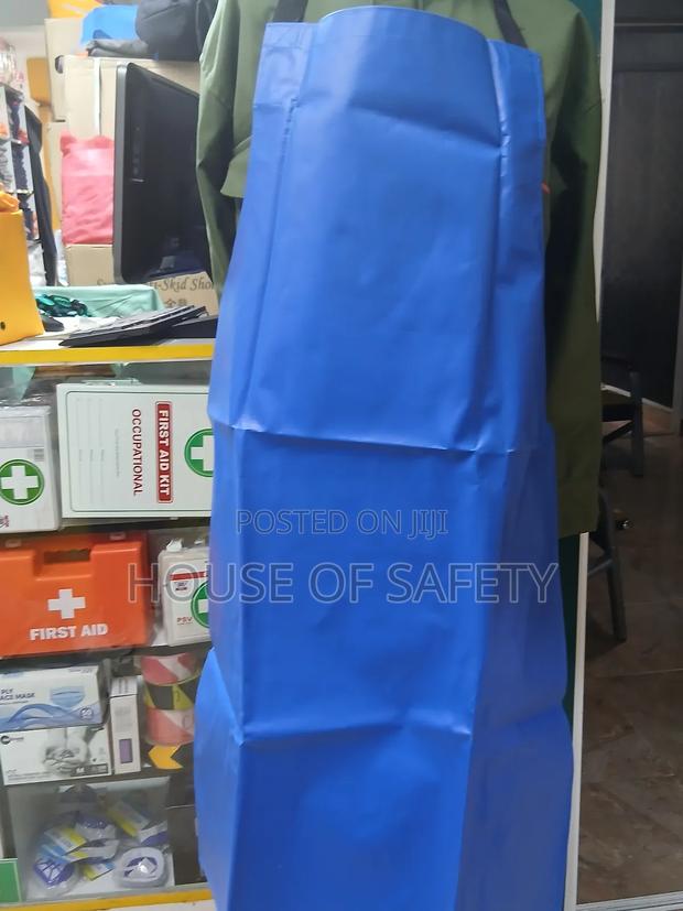 Colour Blue PVC Apron for Ladies - thumbnail 3