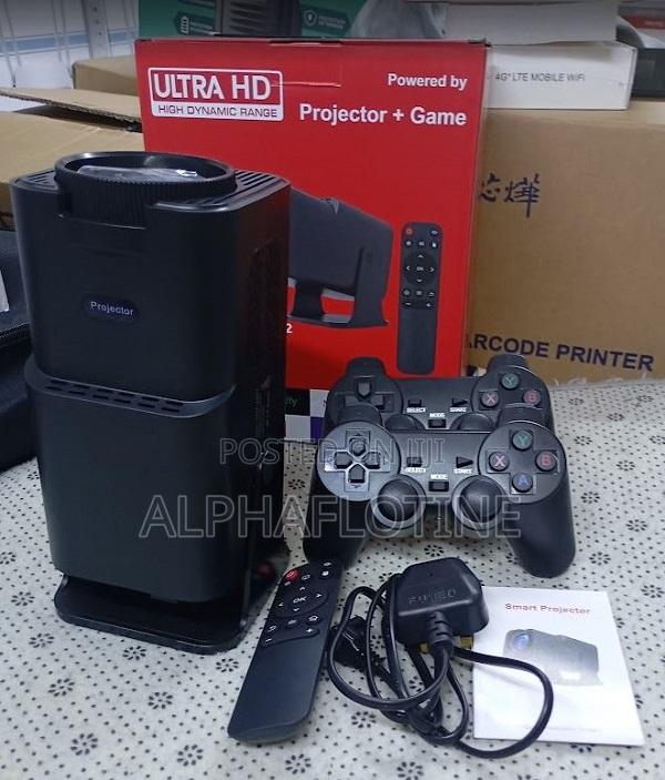 Ultra Hd Portable Projector With Game Controller - main view
