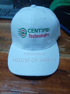 White Caps With Branding of Logo - thumbnail 2