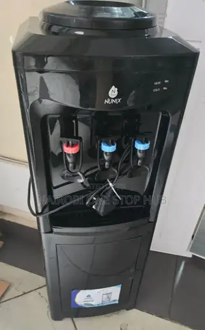 Nunix Black Water Dispenser,Hot Cold and Normal Water Dispenser