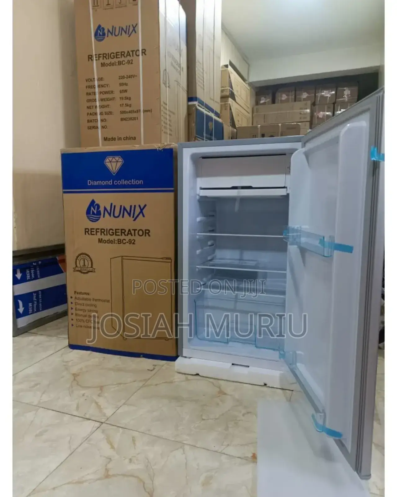 92 Litres Nunix Single Door Refrigerator