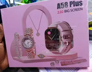 A58 Plus 2.02 Inch Smart Watch and Ladies Jewelry Collection