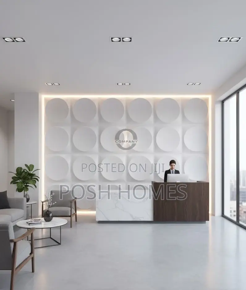 Embossed 3d Wall Panels White