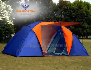 3 in 1 Large Tent Double Layer With Two Bedroom and One Sitting Room