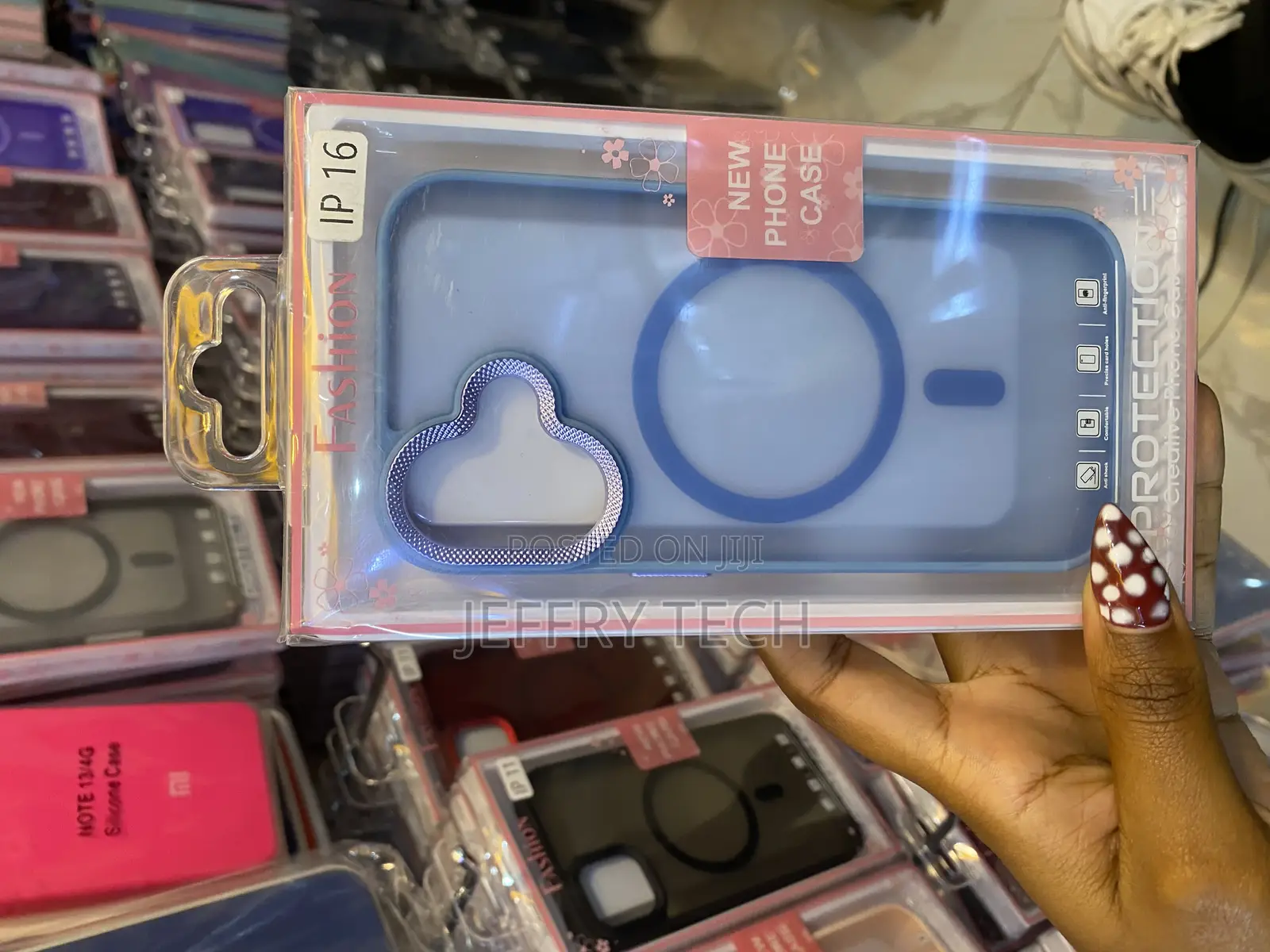 Moiker Magnetic Guard Designed for iPhone 16 Case Translucent Matte