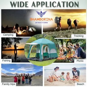 Outdoor Family Tent 8-12 Persons 310*220*190 CMS