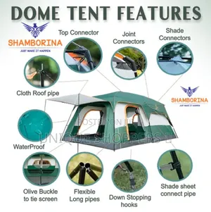 Outdoor Family Tent 8-12 Persons 310*220*190 CMS