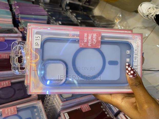 Mokiar iPhone 15 Case, Translucent Matte Case, Compatible With Magsafe - main view