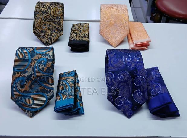 Azure Blue Seafoam Green Executive Tie Sets - thumbnail 7