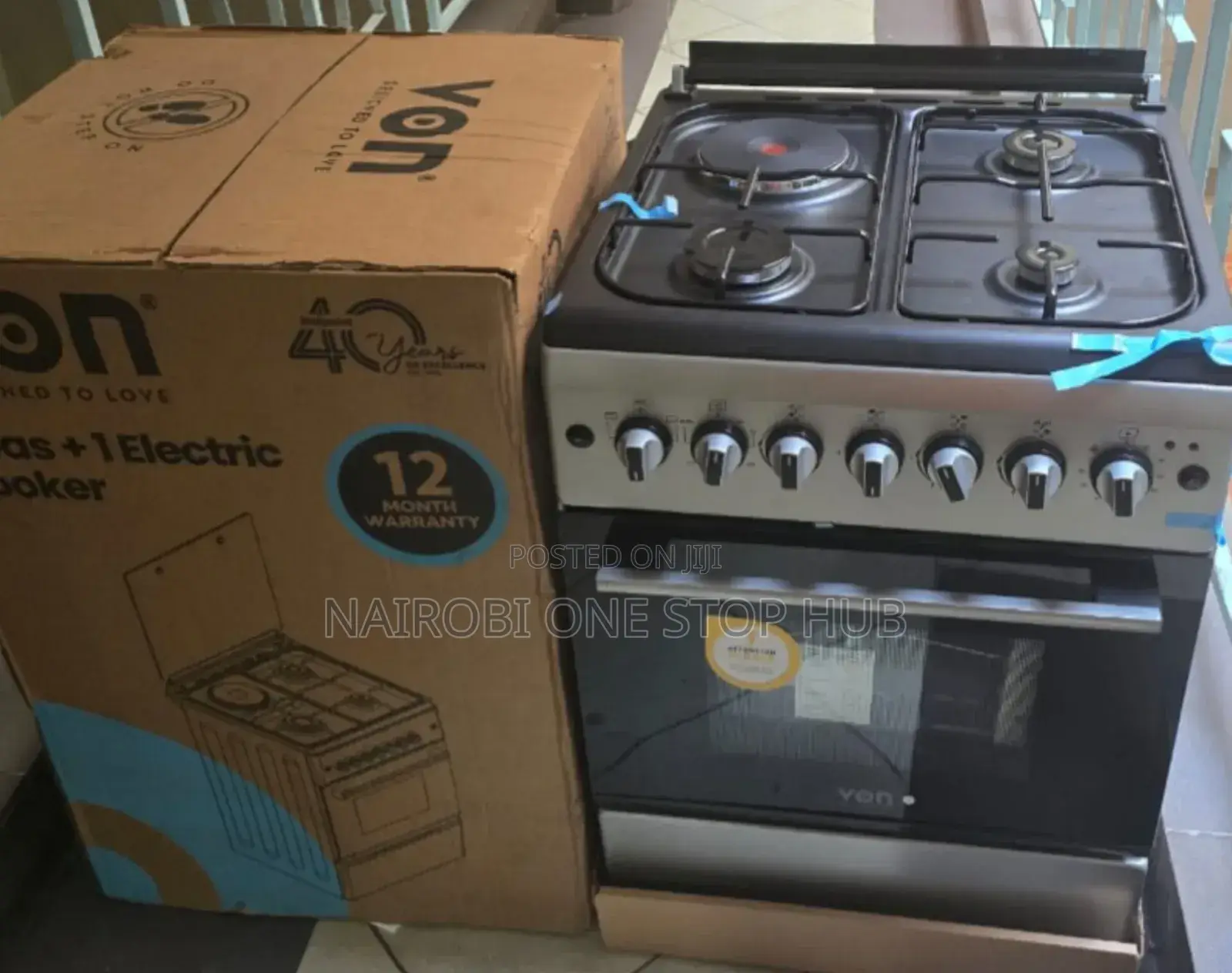 Von Dual Power Cooker- Gas and Electric Efficiency