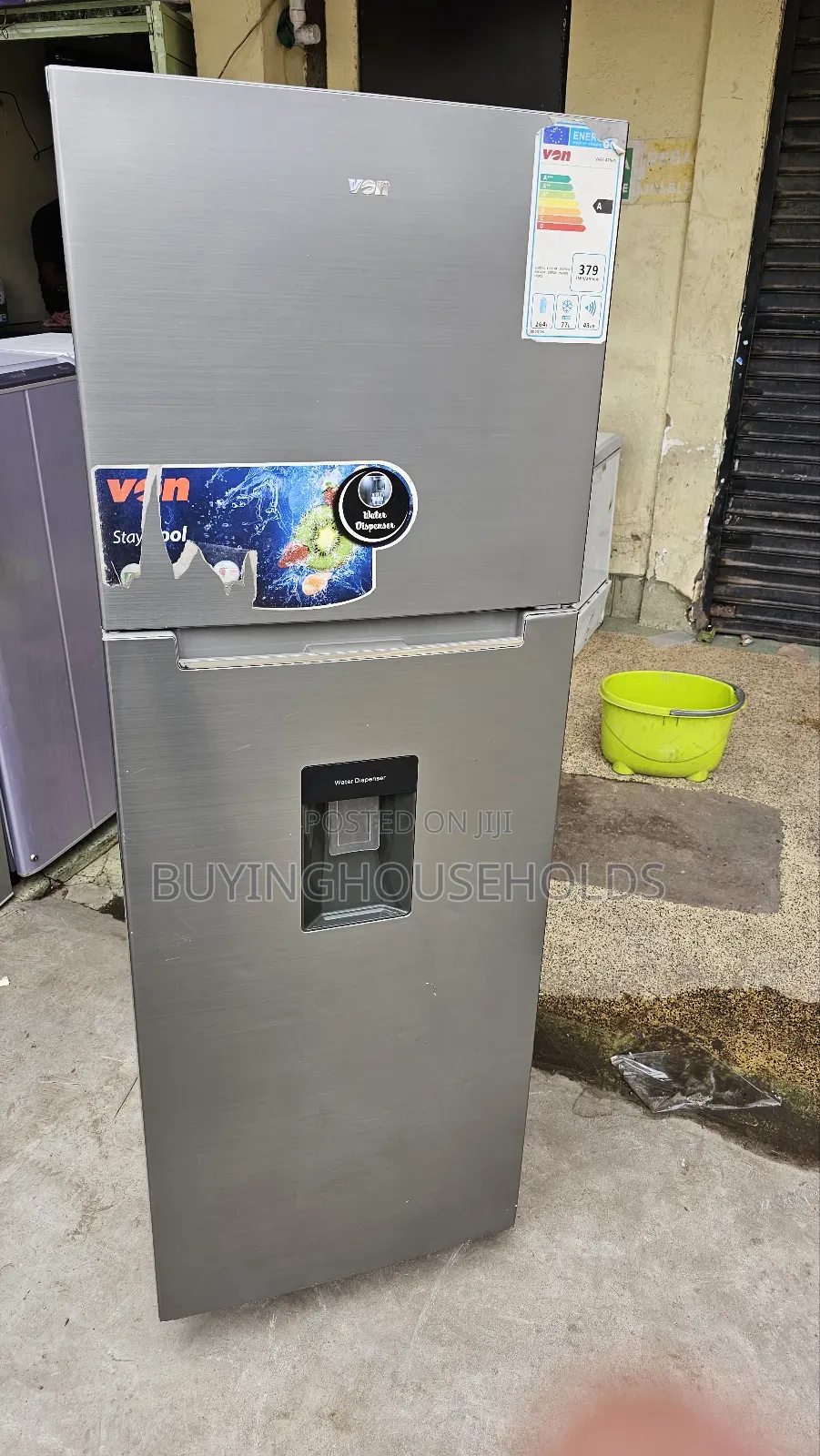 Von 340l No Frost Fridge With Dispenser