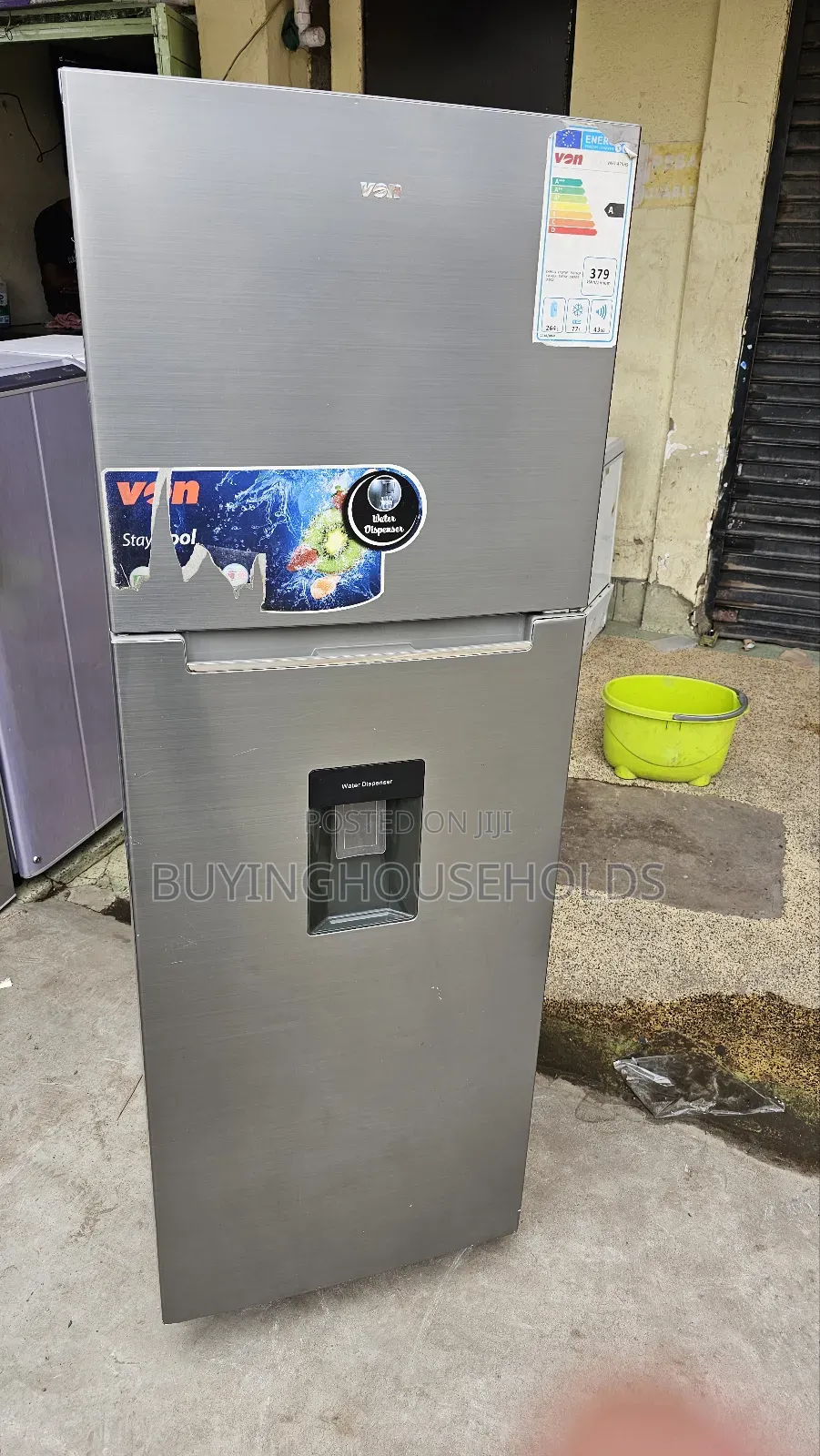 Von 340l No Frost Fridge With Dispenser