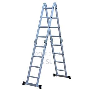 Aluminium Multipurpose Ladder Hinge 4by4 - Folding 150kg Load - thumbnail 2