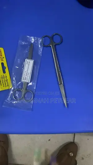Surgical Scissors for Farm Use and Medical Procedures