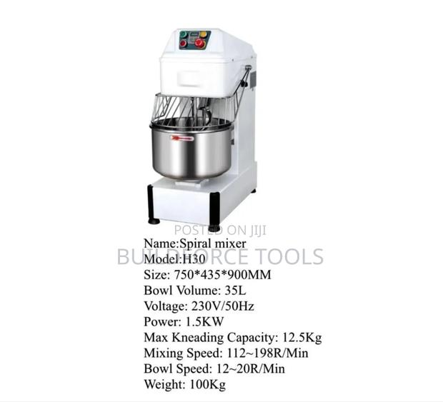 35litres Commercial Spiral Mixer