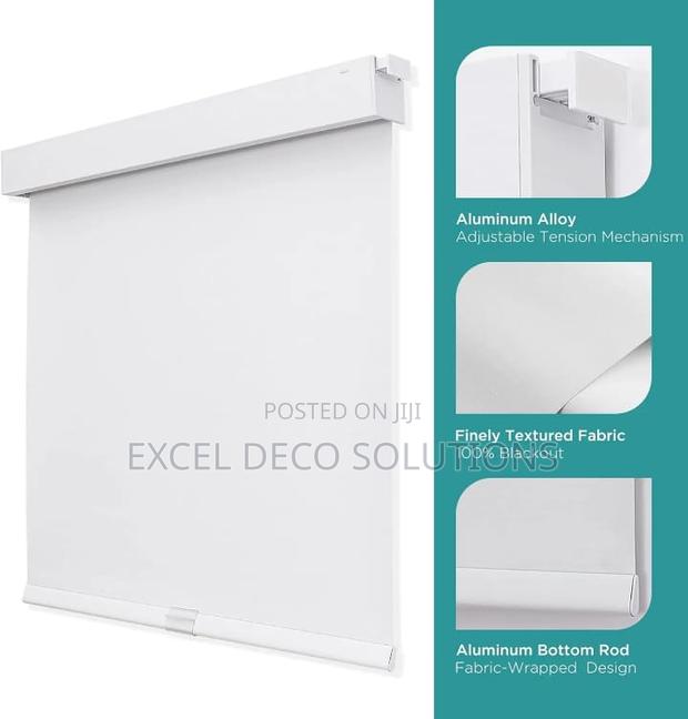 Blackout Roller Blinds – Keep Your Home Cool Private - main view