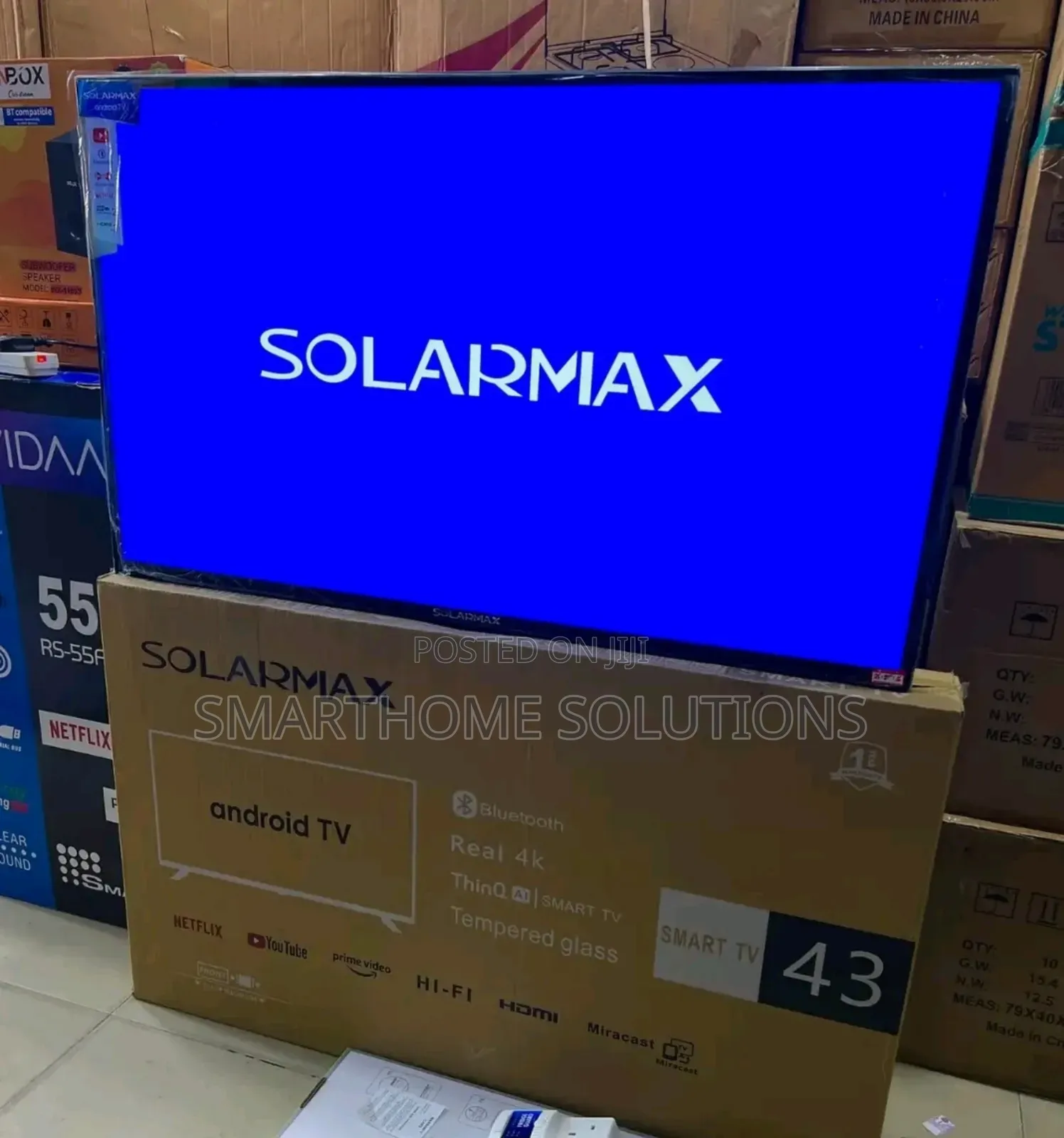 Solarmax 43-inch Full Hd Led Smart Tv