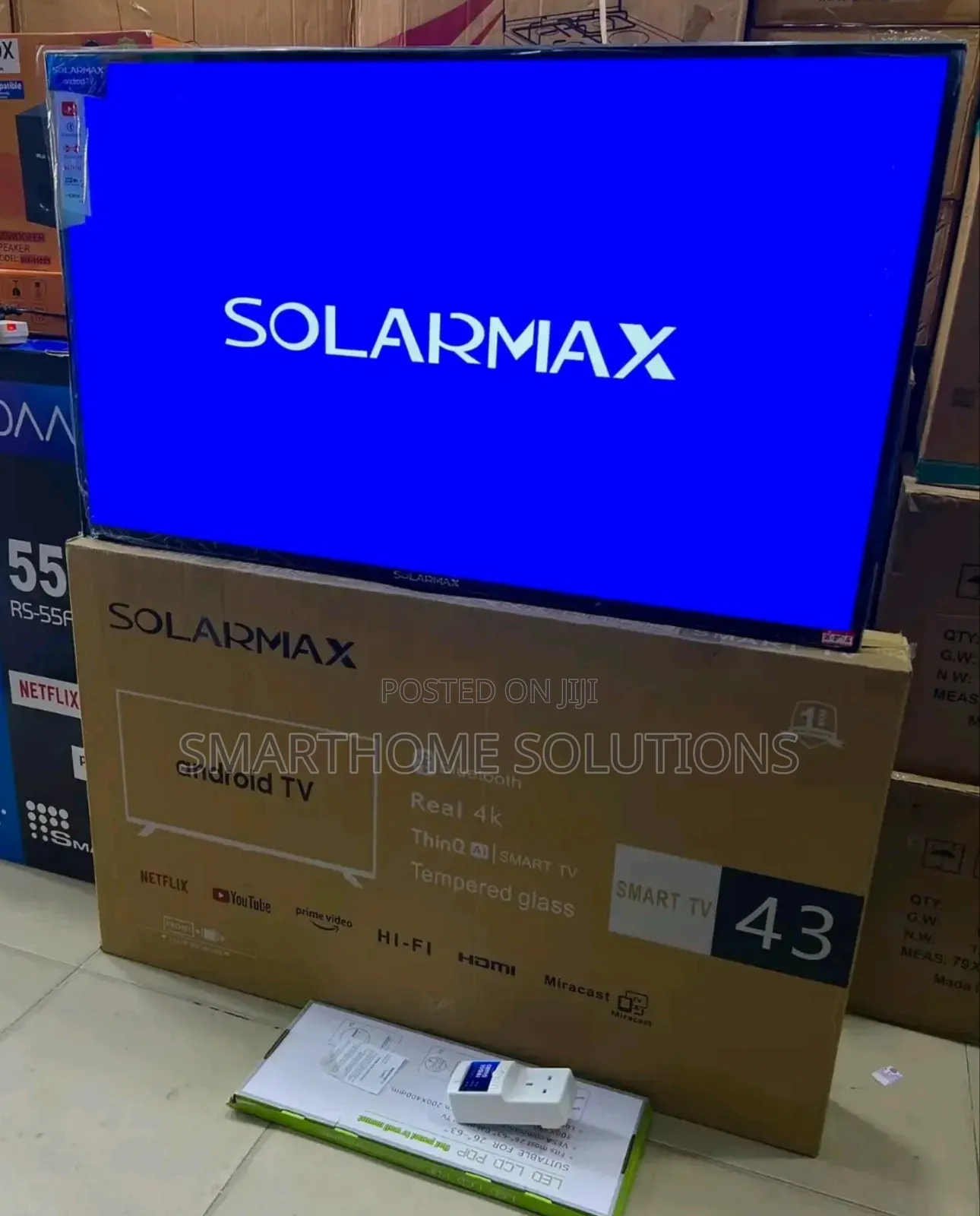 Solarmax 43 Inches Android Smart Tv Fhd