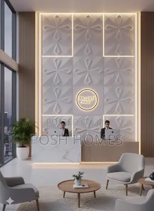 3d Reception /Living 3d Wall Panels