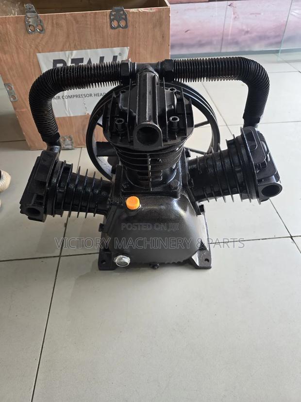 Heavy Duty 500l/90mm Compressor System Pump Head - thumbnail 2